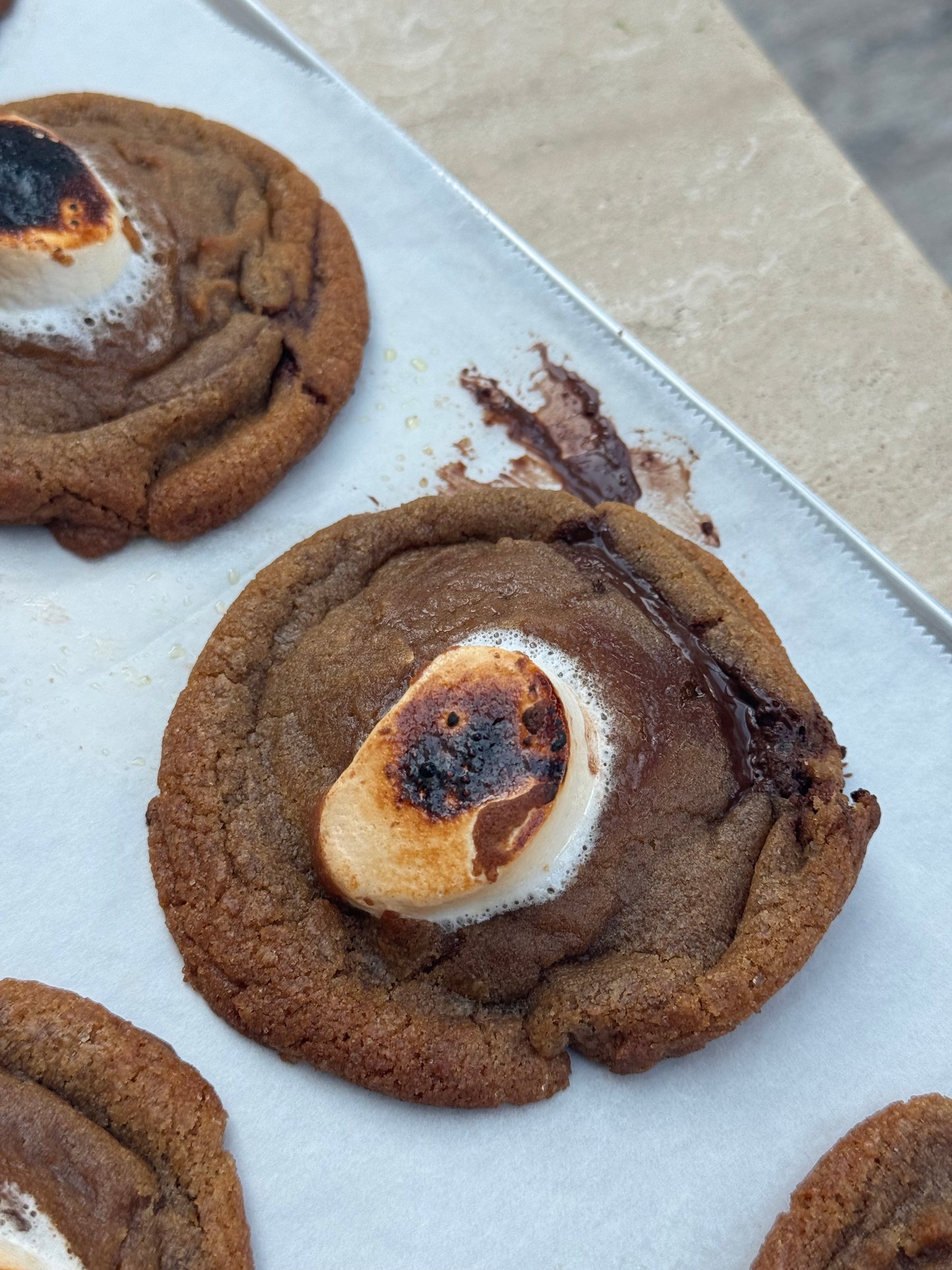 s’mores cookies